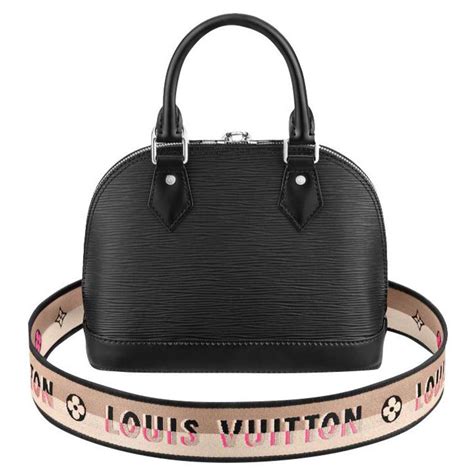 black louis vuitton alma bb|louis vuitton alma epi leather.